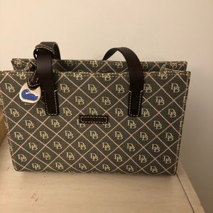 Dooney and Bourke signature handbag